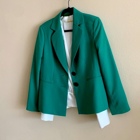 Evan Picone beautiful emeral deep green Blazers - Picture 4 of 9